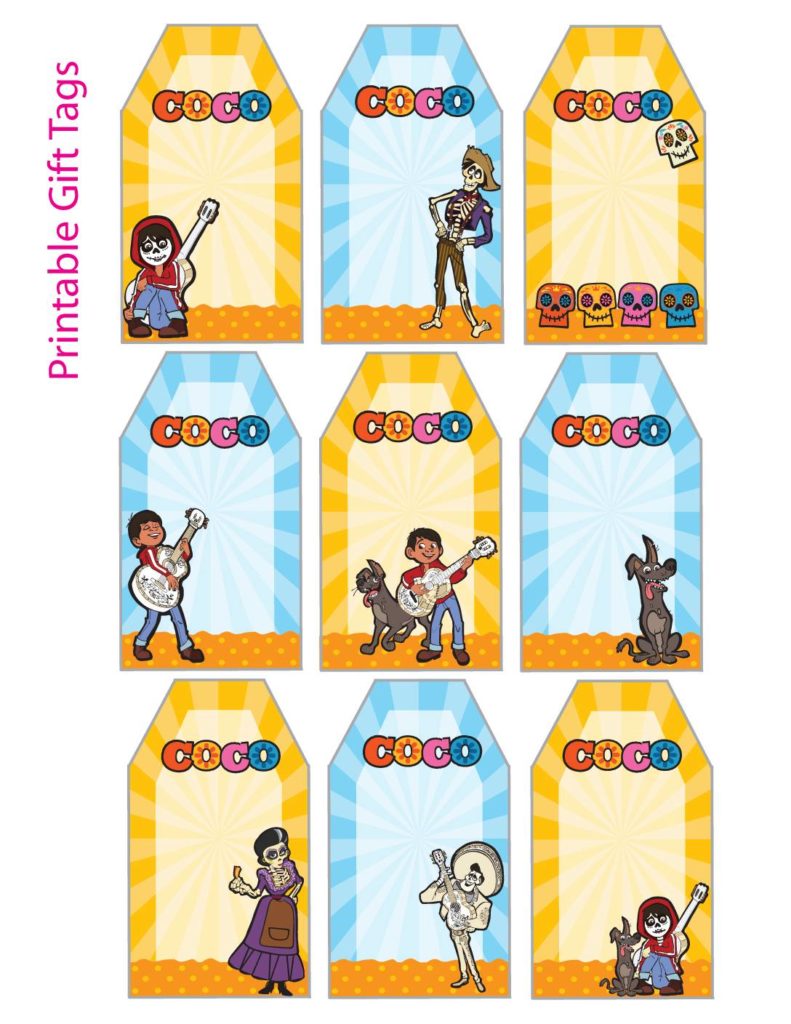 Gift Tags Coco  pdf