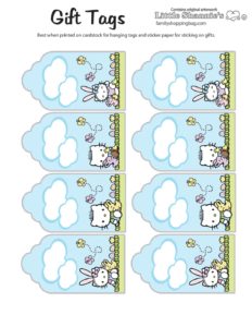 Gift Tags Easter