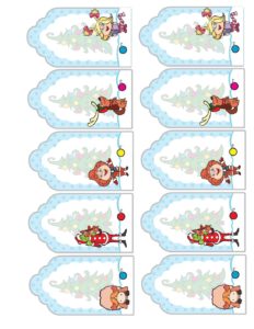 Gift Tags Grinch