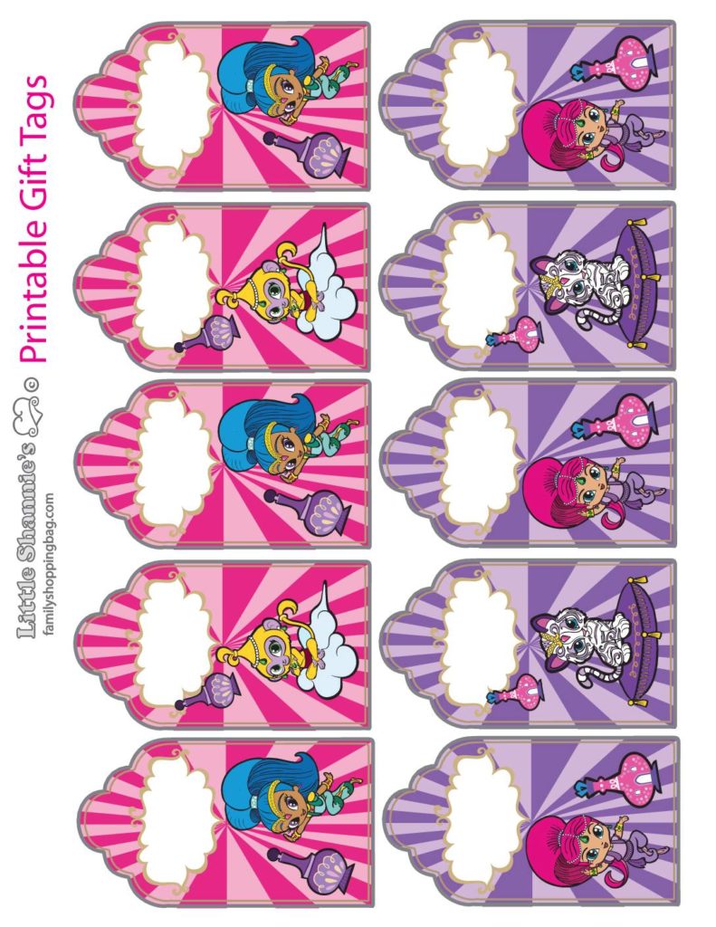 Gift Tags Shimmer  pdf
