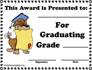 Graduation Award - Grade School