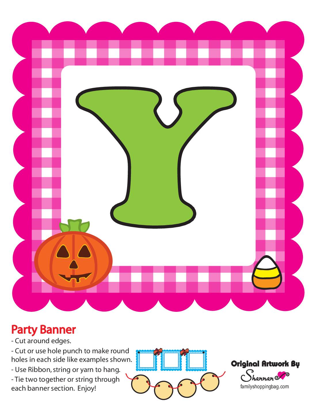 Halloween Banner y Party Banners