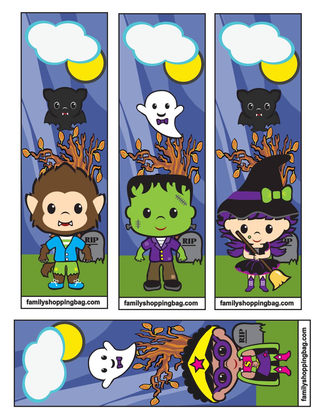 Halloween Bookmark  pdf