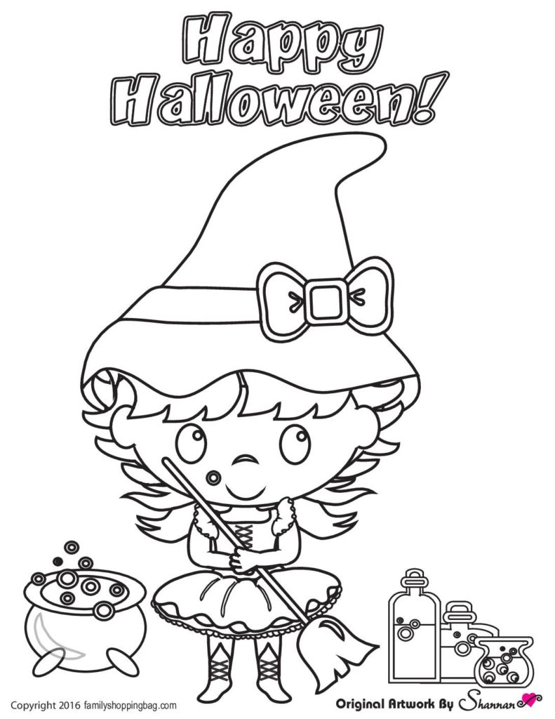 Halloween Coloring Page   pdf