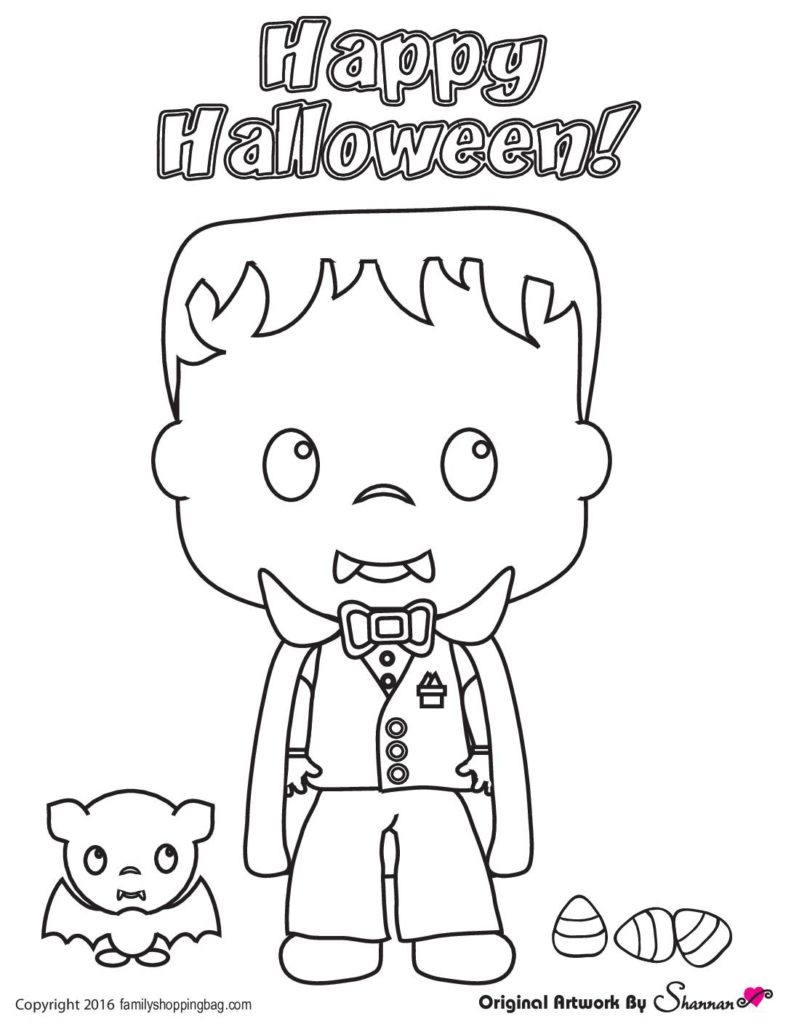 Halloween Coloring Page   pdf