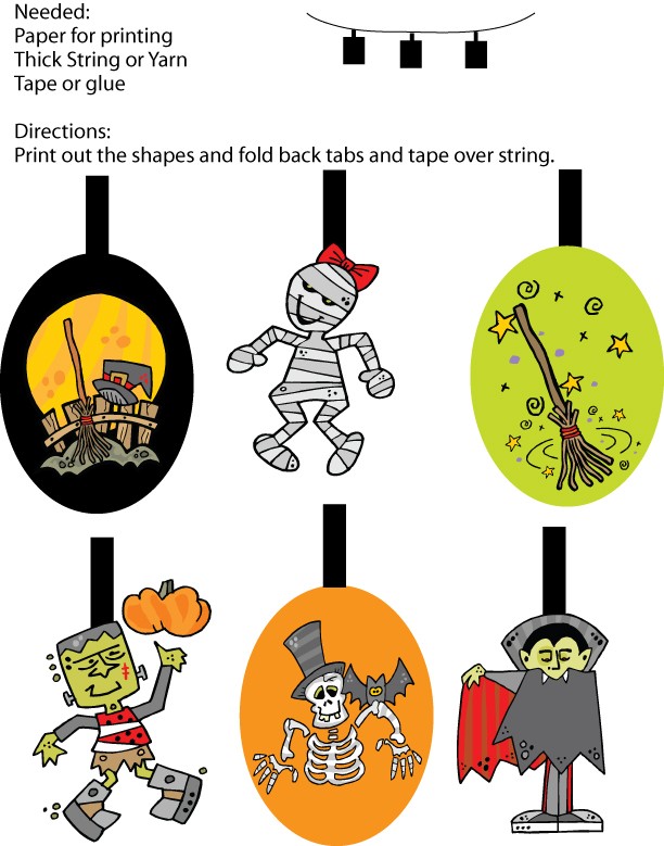 Halloween Mobile Fun Party Decorations