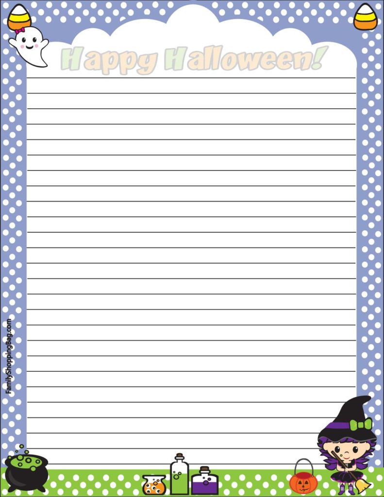 Halloween Stationery   pdf