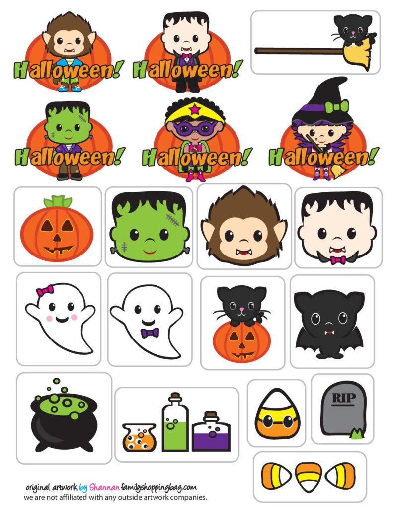 Halloween Stickers  pdf