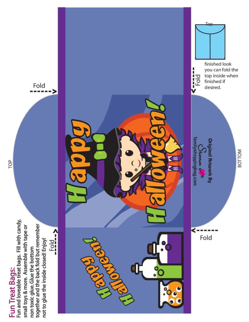 Halloween Treat Bag   pdf