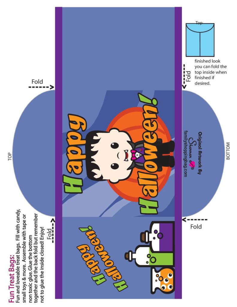 Halloween Treat Bag   pdf