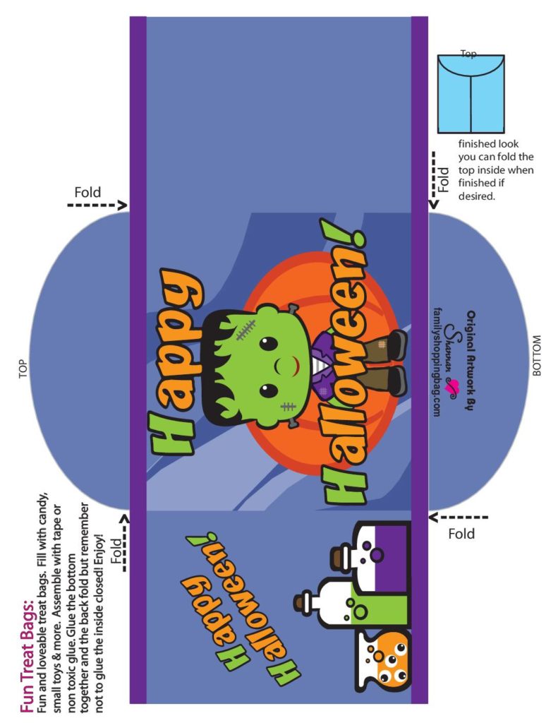 Halloween Treat Bag   pdf