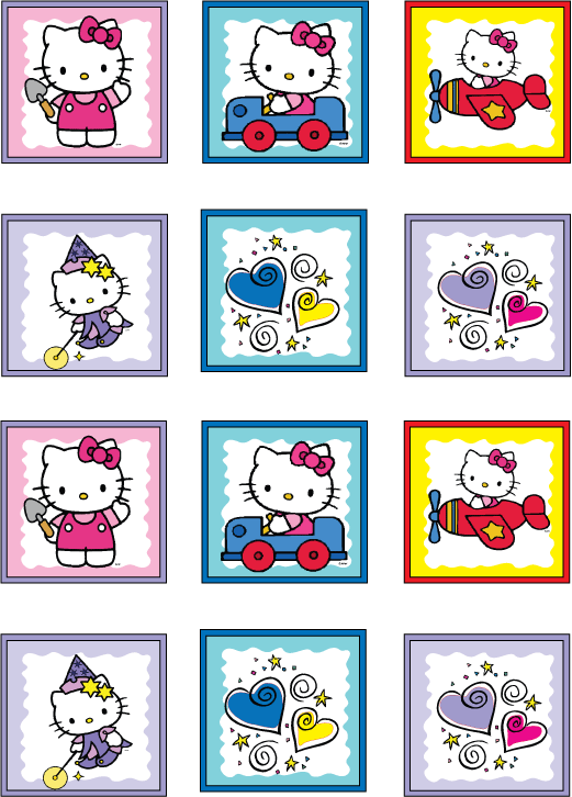 Hello Kitty Stickers