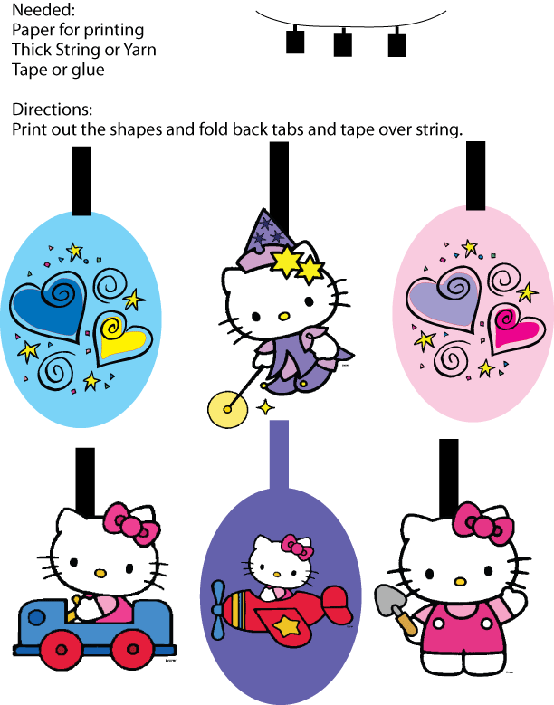 Hello Kitty Decoration Party Decorations