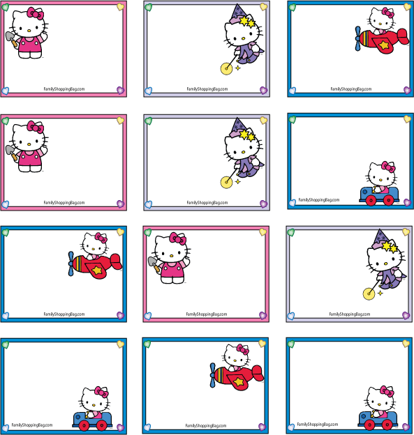 Hello Kitty Gift Tags Gift Tags