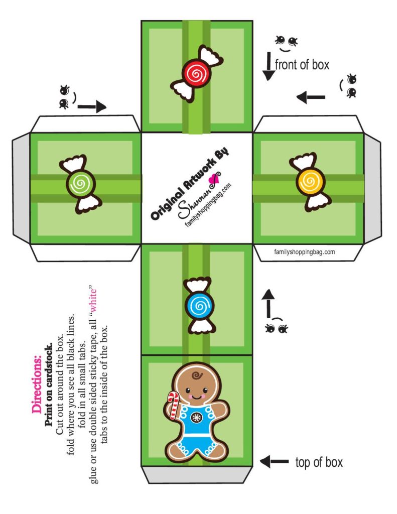 Holiday Box  Christmas  pdf