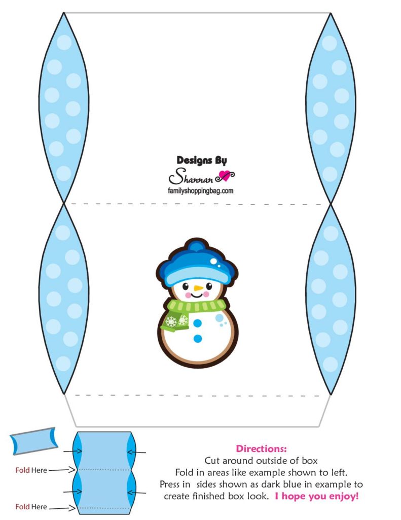 Holiday Box  Christmas  pdf