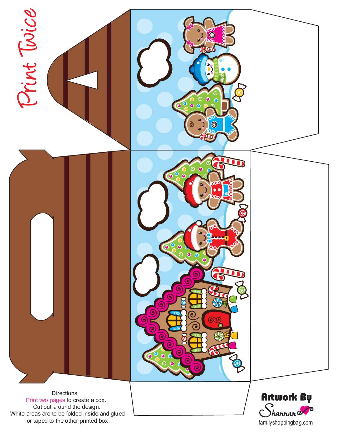 Holiday Box  Christmas  pdf