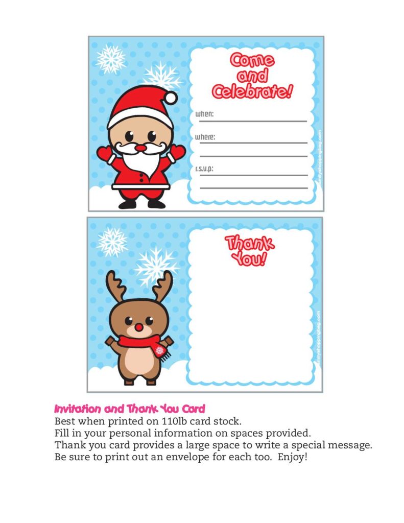 Invitation Christmas  pdf