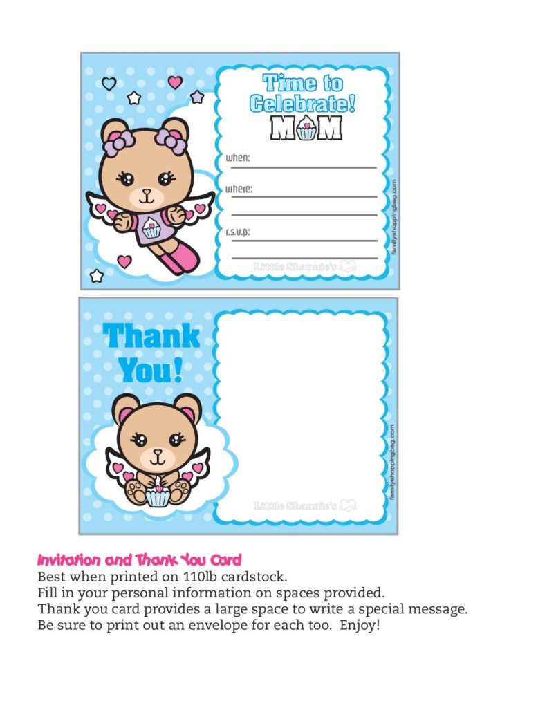 Invitation Mothers Day  pdf