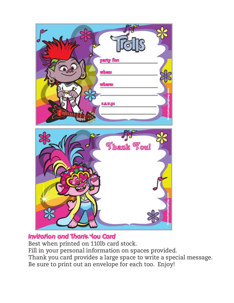 Invitation Trolls  pdf