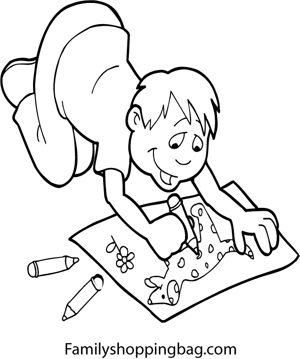 Kids Coloring Coloring Pages
