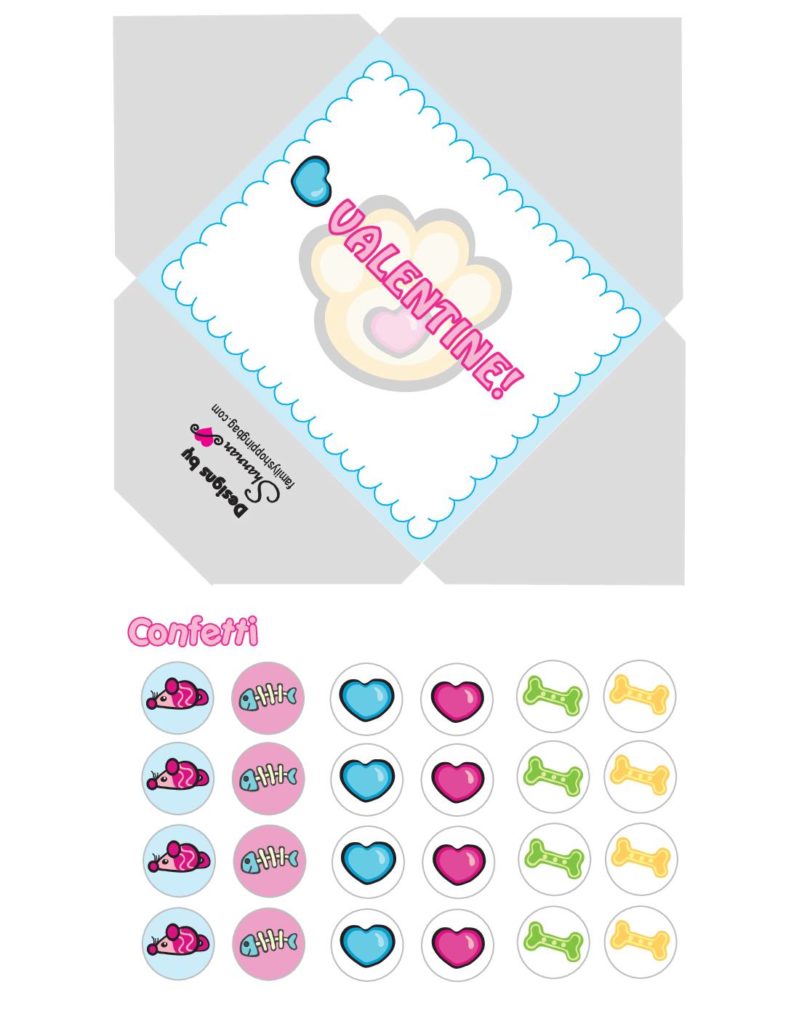 Kids Valentine Pups and Kittens  pdf