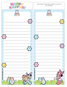 Free Printable List Paper | Lil Shannie.com