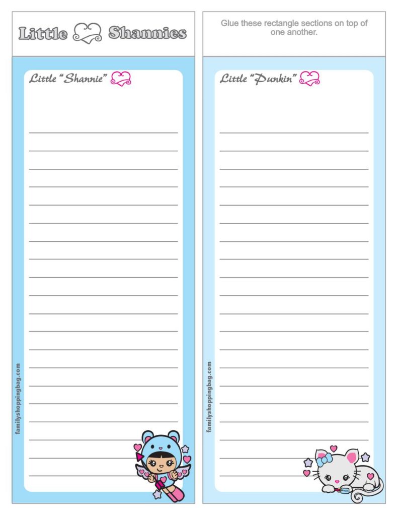 List Valentine Shannies  pdf