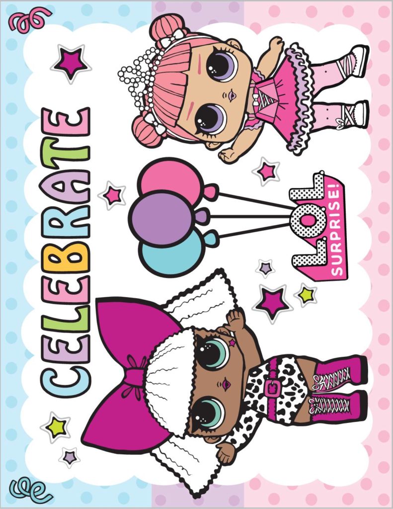 Lol Surprise Celebrate Banner  pdf