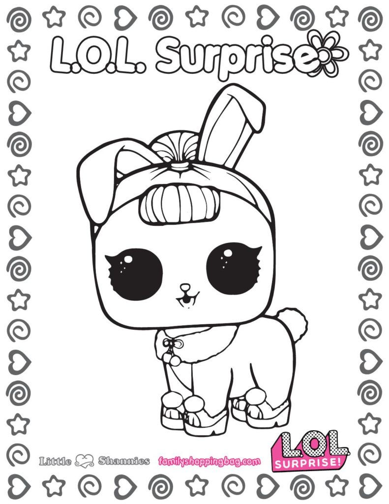 Lol Surprise Coloring Page   pdf