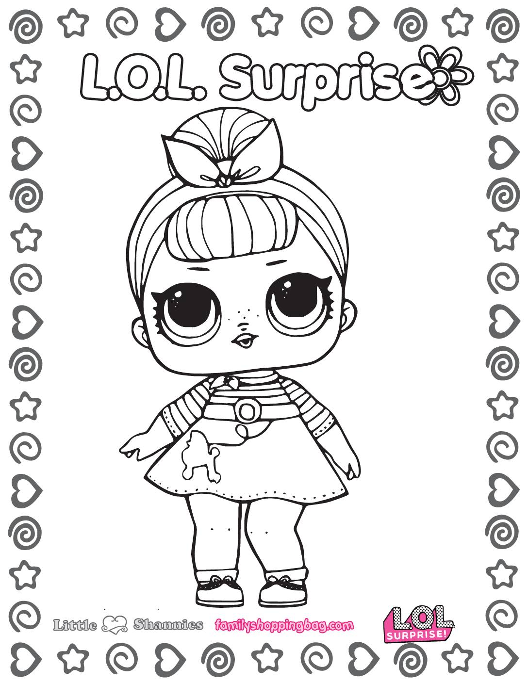 Lol Surprise Coloring Page 3 Coloring Pages
