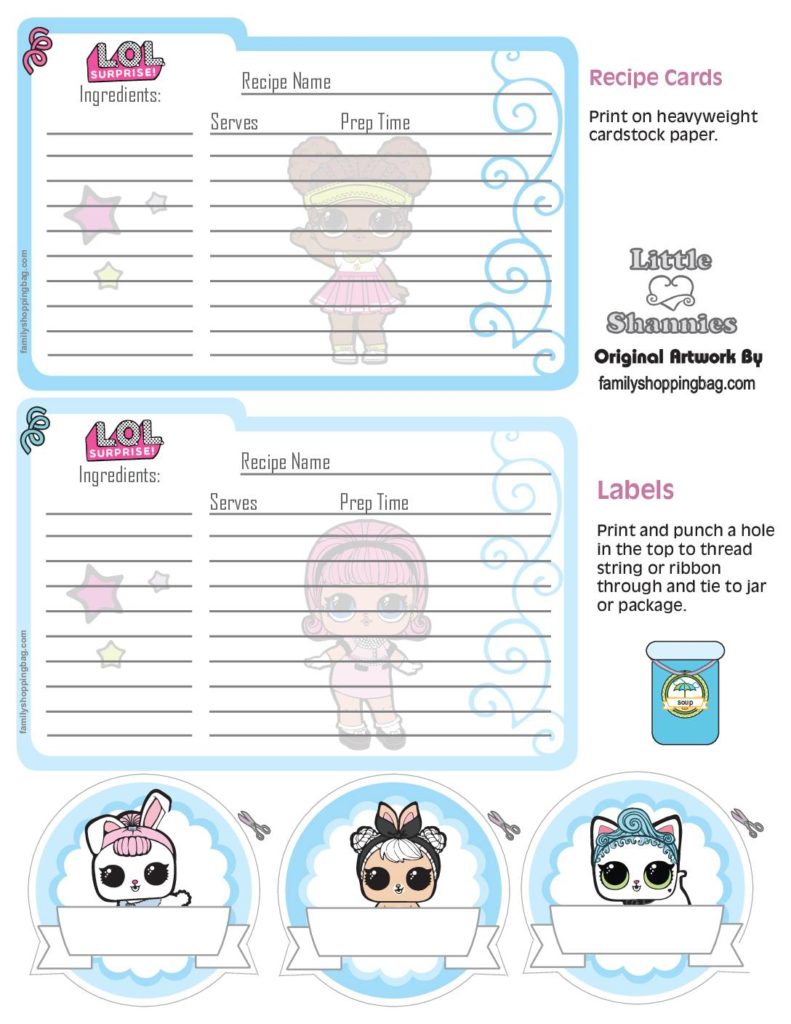 Lol Surprise Recipes  pdf
