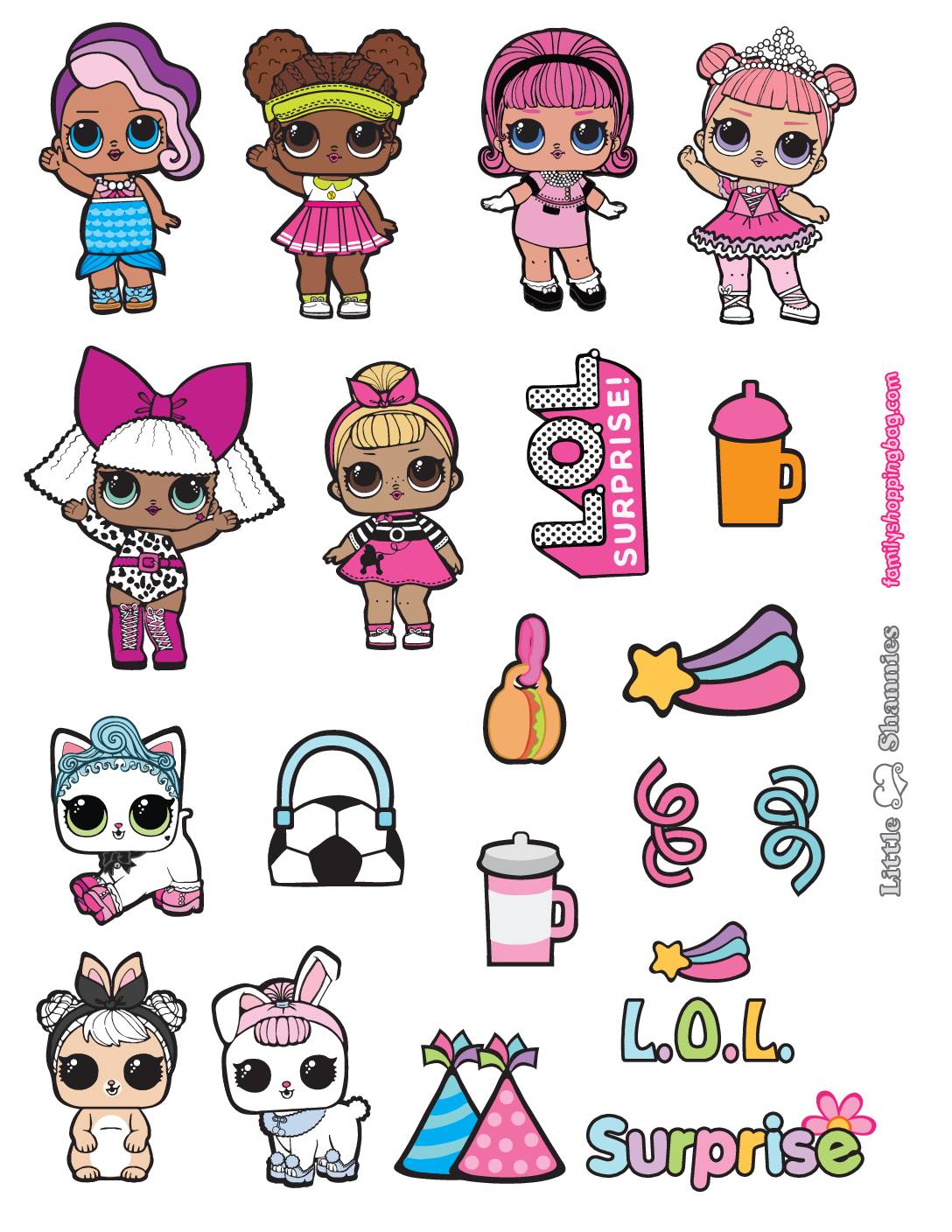 Lol Surprise Stickers Stickers