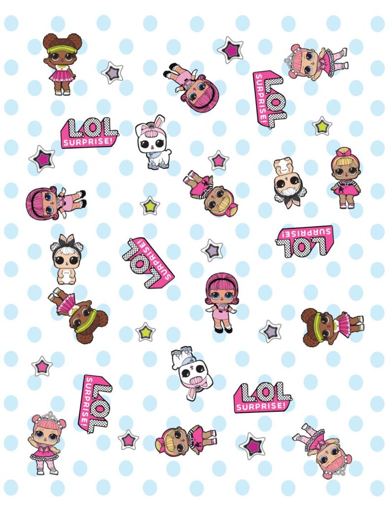 Lol Surprise Wrapping Paper  pdf