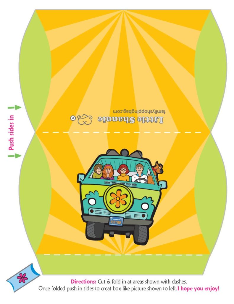 Medium Box Scooby Doo  pdf