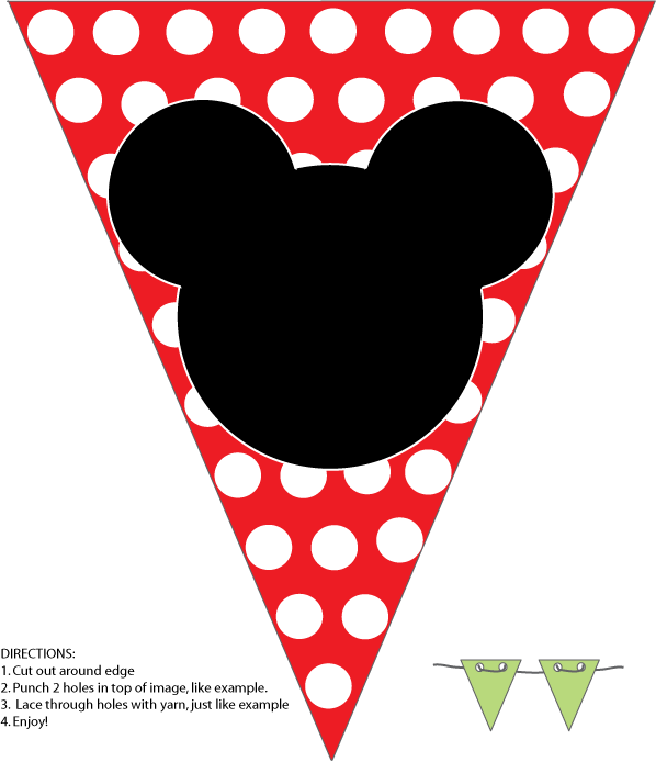 Mickey Banner Party Decorations
