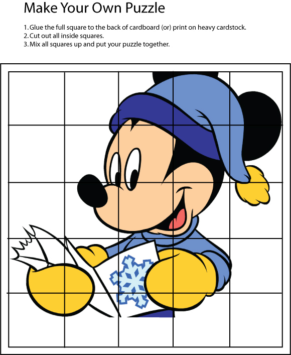 Mickey Christmas Puzzle 2