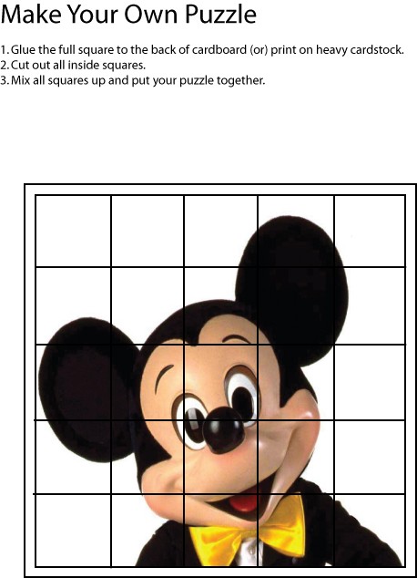 Mickey Puzzle 2 Games