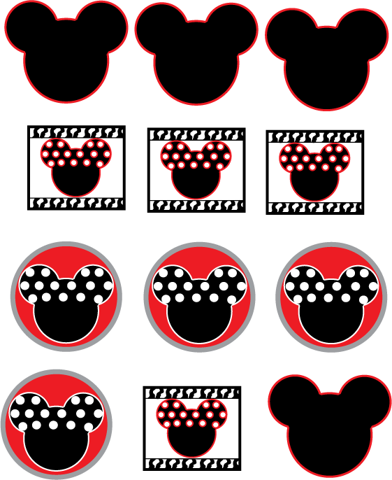 Mickey Stickers Stickers