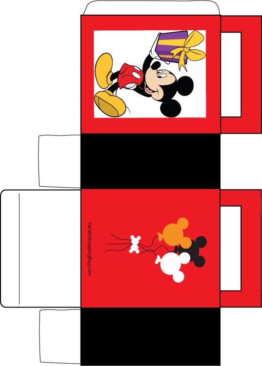 Mickey and Gift Box Favor Box