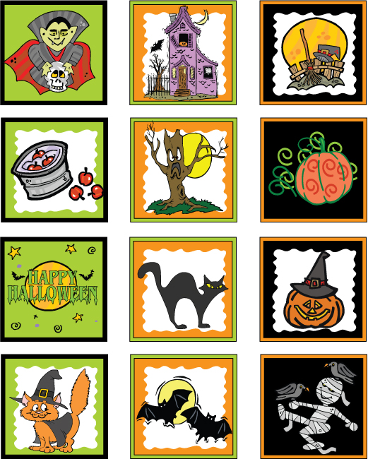 Stickers Halloween Stickers