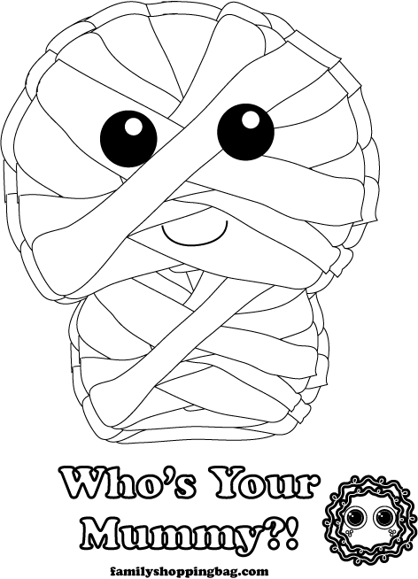 Mummy Color Coloring Pages