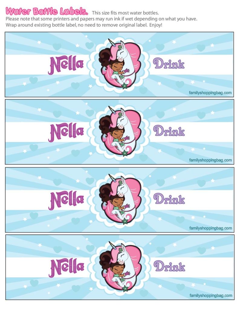 Nella Knight Drink Label  pdf
