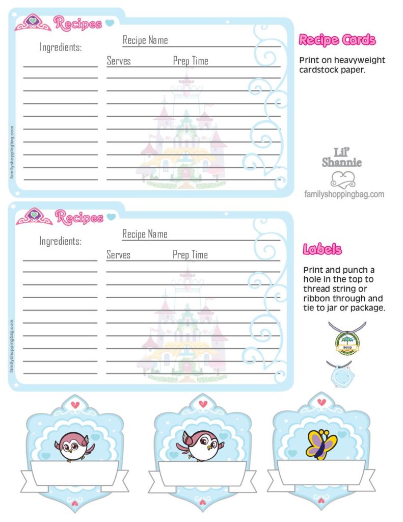 Nella Knight Recipe Cards  pdf