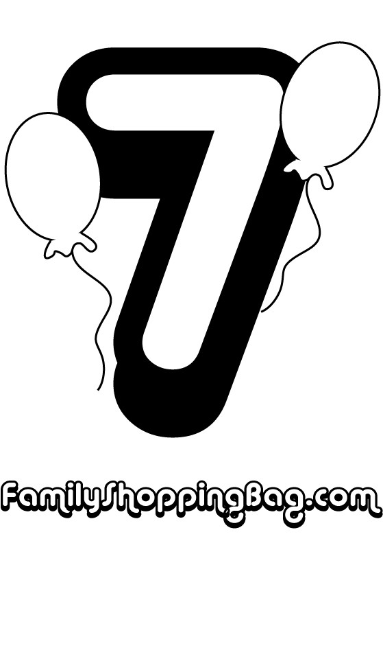 Number Seven Coloring Pages