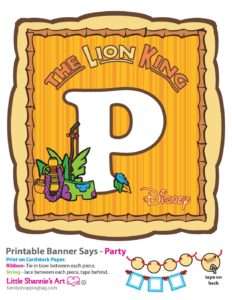 P Lion King