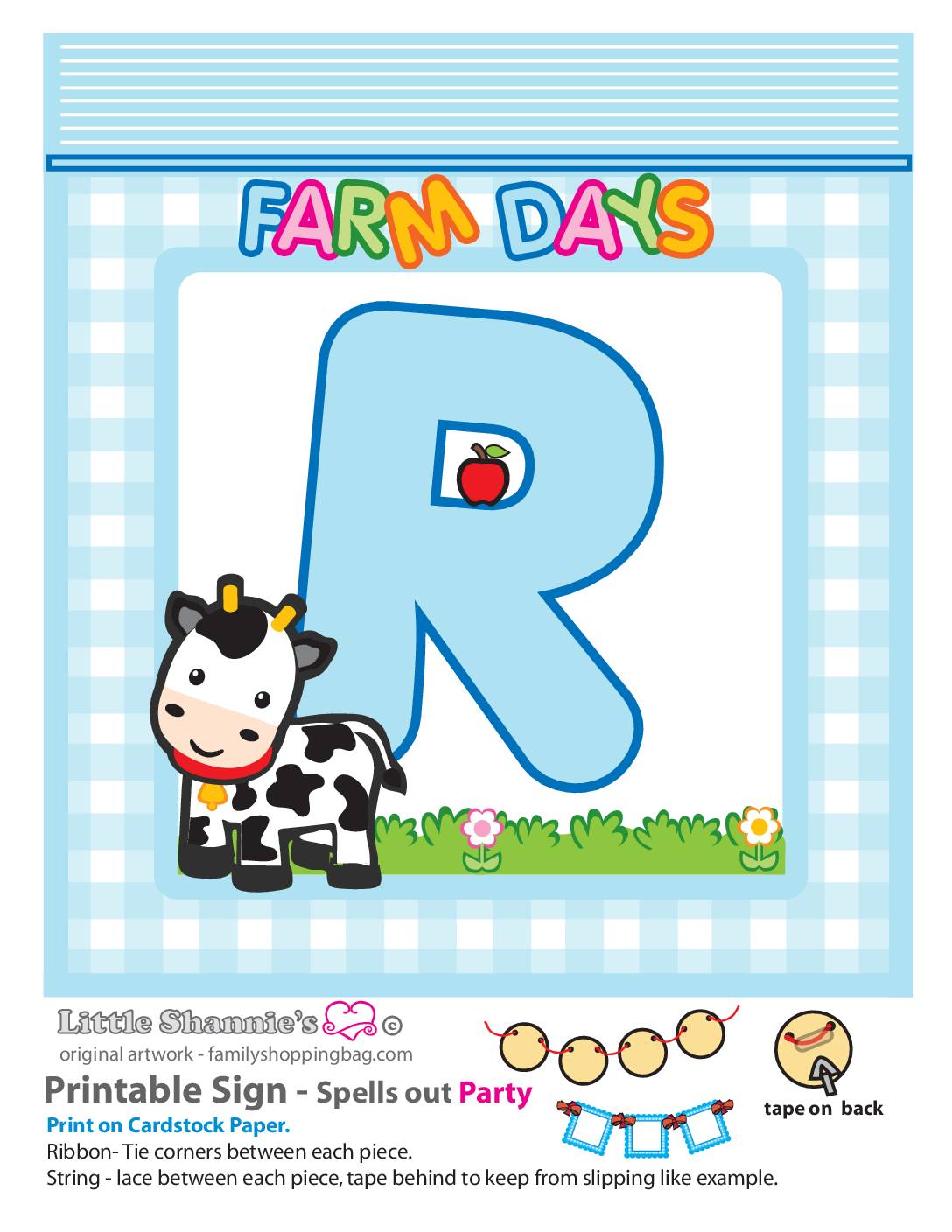 Party Banner R Farm Party Banners