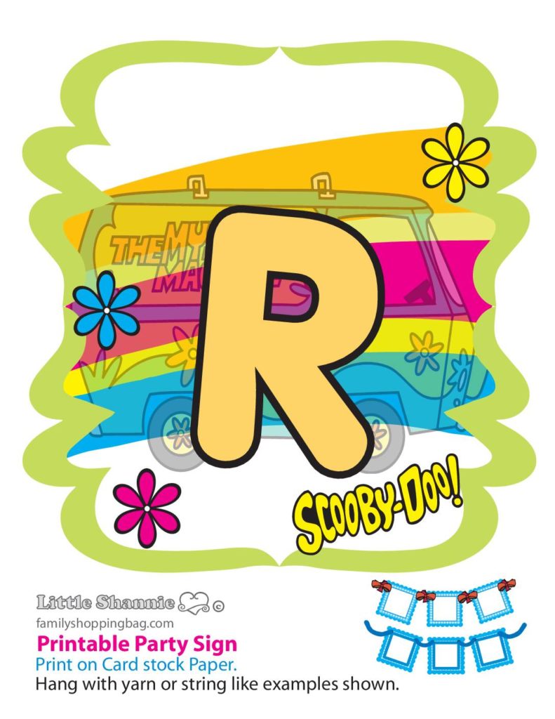 Party Banner R Scooby Doo  pdf