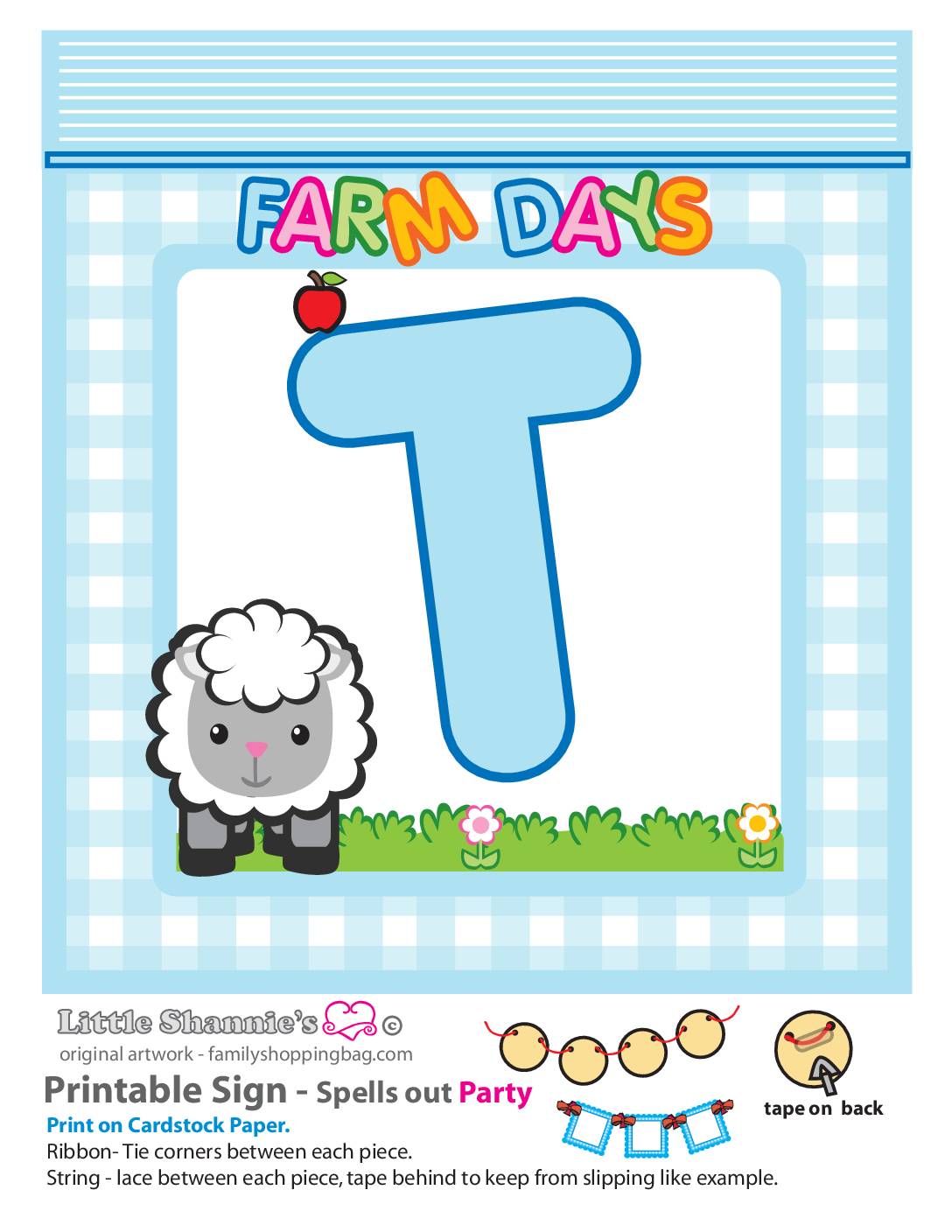 Party Banner T Farm  pdf