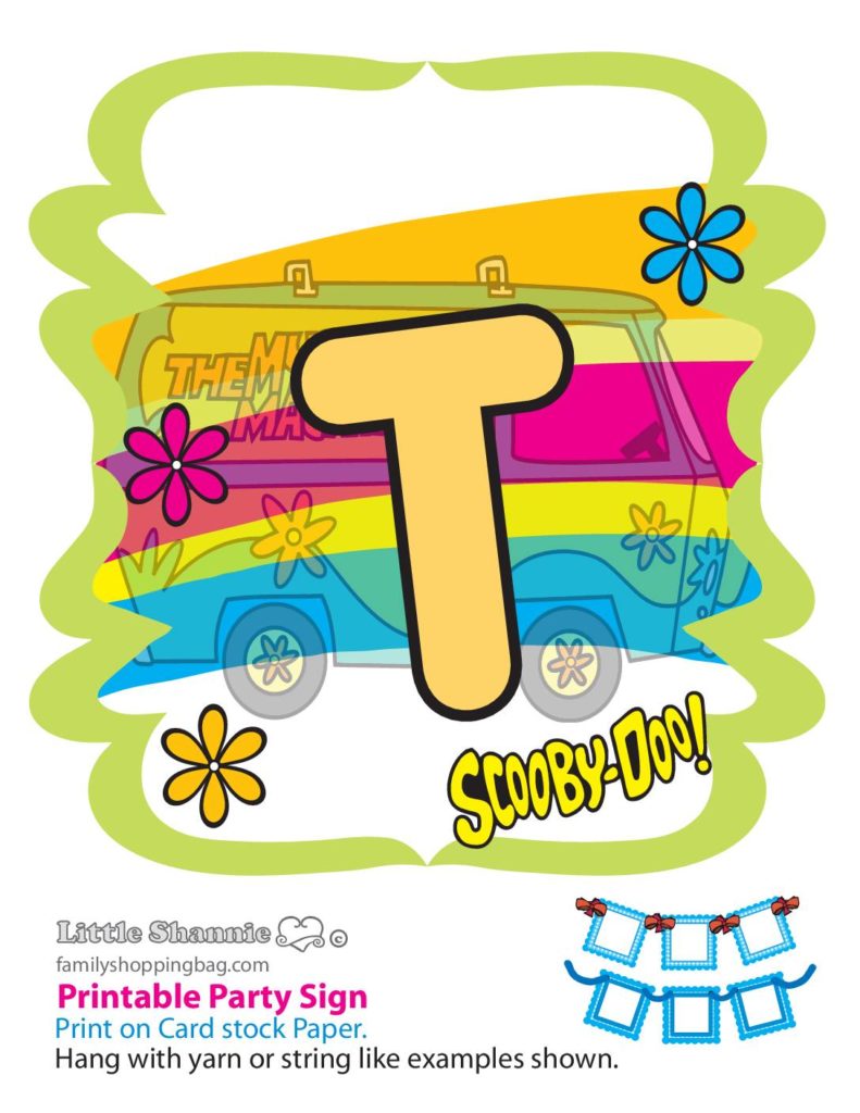 Party Banner T Scooby Doo  pdf